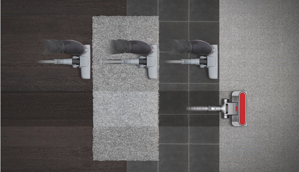 Dyson Big Ball MultiFloor 2 sací výkon